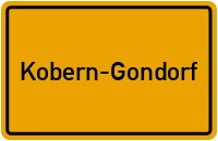 City Sign Kobern-Gondorf