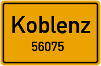 Straßen in 56075 Koblenz