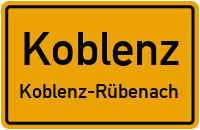 Mittelrheinstraße in KoblenzKoblenz-Rübenach