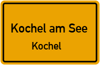 Kirchenweg in Kochel am SeeKochel