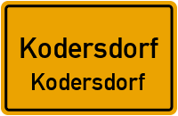 Särichener Straße in KodersdorfKodersdorf