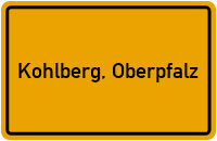 City Sign Kohlberg, Oberpfalz