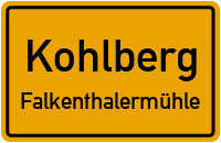 Straßen in Kohlberg Falkenthalermühle