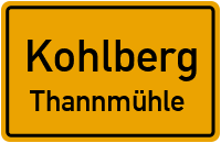 Straßen in Kohlberg Thannmühle
