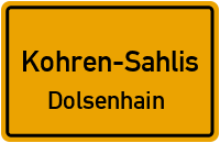 Bornaer Straße in Kohren-SahlisDolsenhain