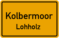 Kirchweg in KolbermoorLohholz