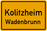Kastanienweg in KolitzheimWadenbrunn