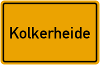 City Sign Kolkerheide