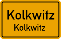 Berliner Straße in KolkwitzKolkwitz