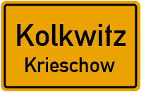 Zeppelinstraße in KolkwitzKrieschow