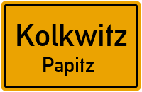 Kirchstraße in KolkwitzPapitz