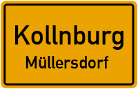 Straßen in Kollnburg Müllersdorf