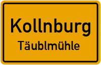 Straßen in Kollnburg Täublmühle