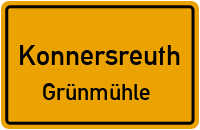 Straßen in Konnersreuth Grünmühle