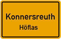 Straßen in Konnersreuth Höflas