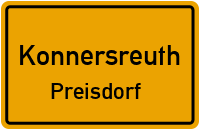 Straßen in Konnersreuth Preisdorf