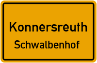 Straßenverzeichnis Konnersreuth Schwalbenhof