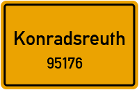 Straßen in 95176 Konradsreuth