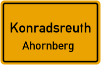 Pfarräckerweg in KonradsreuthAhornberg