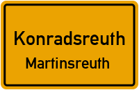Straßenverzeichnis Konradsreuth Martinsreuth