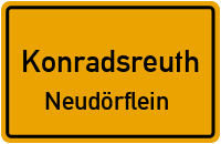 Schloßstraße in KonradsreuthNeudörflein