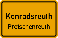 Straßenverzeichnis Konradsreuth Pretschenreuth
