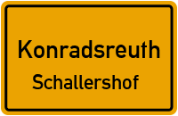 Straßenverzeichnis Konradsreuth Schallershof