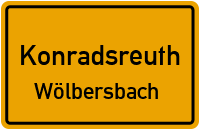 Straßenverzeichnis Konradsreuth Wölbersbach