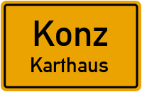 Domänenstraße in KonzKarthaus