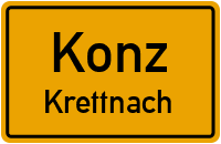 Straßen in Konz Krettnach