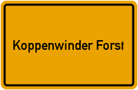 Hohe Straße in Koppenwinder Forst