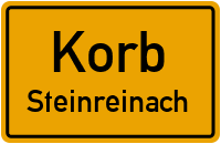 Zinkenweg in 71404 Korb (Steinreinach)