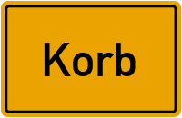 Steinacher Straße in 71404 Korb