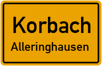 Talstraße in KorbachAlleringhausen