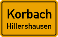 Grundweg in KorbachHillershausen
