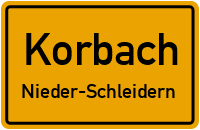 Zum Heimberg in KorbachNieder-Schleidern