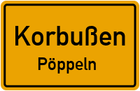 Mückernscher Weg in 07554 Korbußen (Pöppeln)