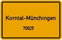 70825 Korntal-Münchingen