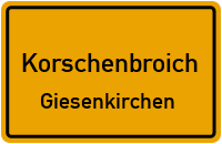 Danziger Straße in KorschenbroichGiesenkirchen