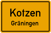 Sandweg in KotzenGräningen