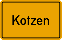 City Sign Kotzen