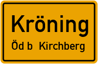 Straßenverzeichnis Kröning Öd b. Kirchberg