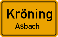 Straßenverzeichnis Kröning Asbach