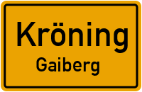 Straßenverzeichnis Kröning Gaiberg