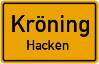 Straßenverzeichnis Kröning Hacken
