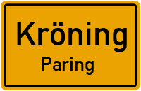 Straßenverzeichnis Kröning Paring