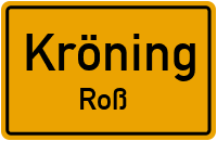 Straßenverzeichnis Kröning Roß
