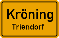 Straßenverzeichnis Kröning Triendorf