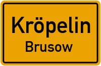 Brusower Allee in KröpelinBrusow