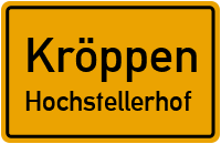 Brunnenstraße in KröppenHochstellerhof